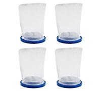 Sacchetti filtro riutilizzabili per aspirapolvere da piscina, per Pool-Blaster Water Tech Max e Catfish Ultra Pool Vacuum Sand & Silt Cleaner Filter (confezione da 4)