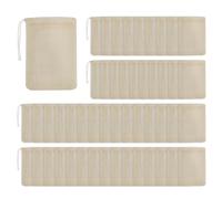 Sacchetti filtro tè cotone naturale riutilizzabili e convenienti con cordino da