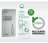 SACCHETTI FOLLETTO 12 SACCHETTI VK FP140/150 ORIGINALI FOLLETTO VORWERK 41432