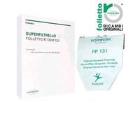 SACCHETTI FOLLETTO VK 130/131 ORIGINALE VORWERK IN MICROFIBRA 6 SACCHETTI