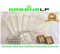 SACCHETTI FOLLETTO VK 135 VK 136 12PZ + 12 PROFUMI+2 FILTRI HEPA + 2 FILTRI