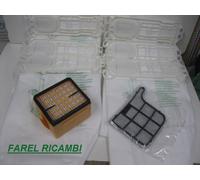 SACCHETTI FOLLETTO VK135 KIT 12 SACCHI MICROF.IGIENICO GRIGLIA PROTEZ.MOTORE