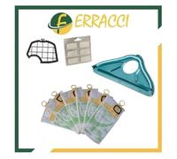 SACCHETTI FOLLETTO VK140/150 CON FILTRO MOTORE PROFUMI E SOTTOSPAZZOLA VK140