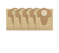 Sacchetti for Aspirapolvere Asciutti E Bagnati Da 5 Pezzi Da 20 Litri, Compatibili Con Einhell, BT-VC1250S TC-VC 18/20 Li S-Solo for Sacchetti Di Raccolta Polvere Di Carta BT-VC 1250S/1250 Sostituisci