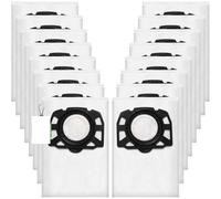 Sacchetti For Aspirapolvere, Compatibili Con Karcher 2.863-314.0 KFI 357, Compatibili Con WD 2 Plus,WD 3,WD3S,KWD 1,KWD 2,KWD 3,MV 3,SE 4001,SE 4002 Robot Aspirapolvere(16 dust bags)