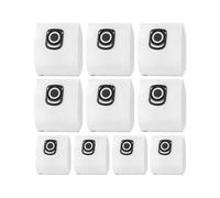 Sacchetti For Aspirapolvere, Compatibili Con Rowenta Tefal Moulinex Silence Force Green Force Power XXL X-Term Power ZR200520 ZR200720 ZR200920(10pcs Black)