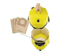Sacchetti for aspirapolvere da 20 pezzi. Compatibile con Karcher 6.959-130.0. Sacchetti filtro for sacchetti filtro A2201 WD3 Wet & Parti dell'aspirapolvere a secco