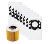 Sacchetti for aspirapolvere KFI 357 compatibili con Karcher WD2 Plus / WD3 / WD3 Battery/SE 4001 / SE 4002 / Aspirapolvere a secco 2.863-314.0