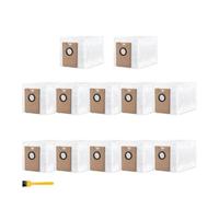 Sacchetti For Aspirapolvere Robot, Compatibili Con Tapo RV30 Max Plus | Sacchetti raccoglipolvere da 3,5 litri, adatti a RV30MaxPlus/RV20MaxPlus/RVA202, grande capacità, sigillati(12 Pcs)