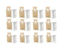 Sacchetti For Aspirapolvere Robot Eco Vacuum Part, Compatibili Con DEEBOT, Serie T9, Compatibili Con OZMO, T8 AIVI T8 Max T8 Series DX93 DDX96 N8 Pro Plus N8 Pro(12pcs)