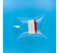 Sacchetti for campionamento gas - da 100 ml a 10 l - Valvola di giunzione in PTFE - Confezione da 5 - for i settori automobilistico, della ricerca e chimico(10L Single L Shape)