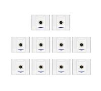 Sacchetti For La Polvere,compatibili,compatibili For ECOVACS, DEEBOT T30 Omni/ T30 Pro Omni/Yeedi M12 Pro+/ T30/ T30 MAX Aspirapolvere Con Sacchetti For La Polvere Al Carbone Attivo(10pcs)