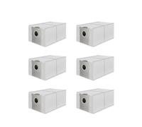 Sacchetti For La Polvere, Compatibili Con Deebot, X8 Pro Omni T50 Max | Compatibile Con Yeedi S14 Plus, Sacco For Immondizia Sostitutivo For Aspirapolvere Robot(6pcs)