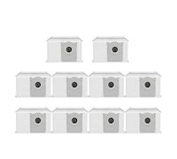 Sacchetti for la polvere, compatibili con ECOVACS Deebot X12 Pro Omni, accessorio for aspirapolvere robot pezzi di ricambio(10 PCS)