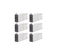 Sacchetti for la polvere, compatibili con NARWAL Flow 2, ricarica sistema di drenaggio robot aspirapolvere e scopa pezzi di ricambio(Dust bag 6 pcs)