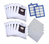 Sacchetti for la polvere compatibili con S-Bag e filtro Hepa Motore Filtro in cotone compatibile con Philips Electrolux FC9064 FC9104 FC9050 FC9056 FC9084 FC9085 FC9086 (Color : A)