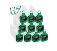 Sacchetti For La Polvere, Compatibili Con Vorwerk Kobold VB100 FP 100, Sacchetti Filtro Con 3 Filtri Di Protezione Del Motore, Pezzi Di Ricambio For Aspirapolvere(15pcs)