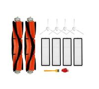 Sacchetti for la polvere con filtro compatibili con Dreame L10s Ultra, S10, S10 Pro, compatibili con Xiaomi Mijia Omni X10+, accessori for aspirapolvere robot Spazzola laterale principale (Color : Se