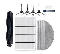 Sacchetti for la polvere con filtro Hepa in tessuto for spazzole laterali principali compatibili con l'aspirapolvere robot Lydsto R1 (Color : E)