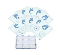 Sacchetti for la polvere di ricambio con aspirapolvere Bosch BSG8 VS08 tipo P compatibili con i sacchetti Hoover da BSG82000 a BSG89999 BBZ41FP BBZ52AFP1 (Color : 11PCS)