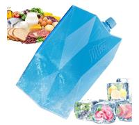 Sacchetti Gel Riutilizzabili Per Frigo Portatile,di Ghiaccio Portatili per Ventilatori ad Aria Condizionata | Refrigeranti Congelabili Per Picnic Scuola Campeggio Viaggio Pranzo