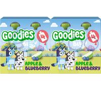Sacchetti Goodies Bluey Kids Apple & Blueberry - (4 x 100 g ciascuno) (confez...