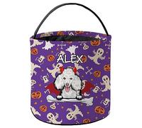 Sacchetti Halloween Poodle Dog Cestino Portadolci Banchetti