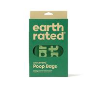 Sacchetti igienici con manico Earth Rated 120 pz per cani - Senza Profumo