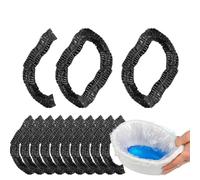 Sacchetti igienici per vasino per bambini piccoli - 100 pezzi di sacchetti igienici portatili per vasino, sedile WC per bambini per l'addestramento al vasino | Chiusura elastica spessa per