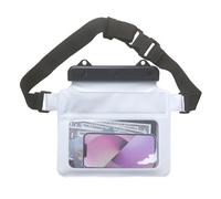 Sacchetti impermeabili con cinturino in vita regolabile Dry Bag Telefoni Marsupio Marsupio Borsa per telefono, Colore: bianco.