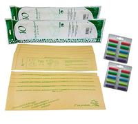 Sacchetti in Carta Naturale per vk117 + Blister di 10 Profumini Multifragranze (20 Sacchetti + 20 Profumini)