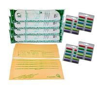 Sacchetti in Carta Naturale per vk117 + Blister di 10 Profumini Multifragranze (40 Sacchetti + 40 Profumini)