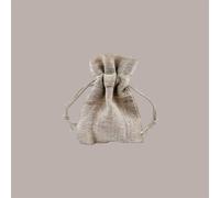 Sacchetti in Cotone Naturale Multiuso Riutilizzabili 9xH12 cm 10 pezzi