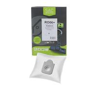 Sacchetti in microfibra adattabile da 4 IGIENE + HERO06+ per aspirapolvere MOULINEX, ROWENTA, COMPACT POWER, POWER XXL, SILENCE FORCE, SILENCE FORCE ALLERGY+, SILENCE FORCE COMPACT, X-TREM POWER