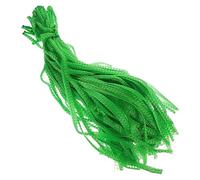 Sacchetti in Rete per Frutta 100 Pezzi, Plastico Verde per Imballaggio | Leggeri e Portatili, Struttura Fitta e Robusta, Non Si Rompono Facilmente, per Frutta e Prodotti Acquatici