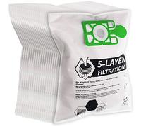 Sacchetti in tessuto SPARES2GO per aspirapolvere Numatic Henry Hetty (confezione da 20)