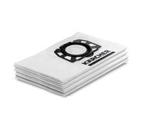 Sacchetti Karcher KFI 357 WD2 WD3 Pile Filtro Pack 4 2.863-314.0 Originale Parte