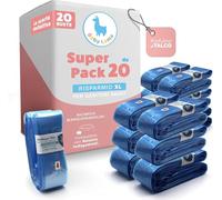Sacchetti Mangiapannolini Universali (20) - Compatibili con Ricarica Mangiapannolini Tommee Tippee e Maialino Foppapedretti - Resistenti e Anti-Odore
