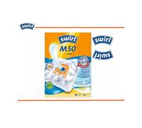 SACCHETTI MIELE MICROFIBRA 4pz + 1 FILTRO ARIA M50 (COMPATIBILE FJM) [EEK: Non Applicabile]
