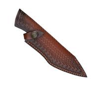 Sacchetti multiuso in pelle per collegamento alla vita o alla borsa che garantiscono un rapido accesso durante la natura selvaggia o il trekking. Copertura in pelle a doppio strato