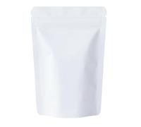 Sacchetti Mylar, 50 Pezzi Sacchetti Richiudibili Stand Up, Sacchetti per Alimenti in Alluminio Nero con Chiusura Zip, Sacchetti a Prova di Odore, Sacchetti Mylar 3.5 Sigillatura a Caldo per