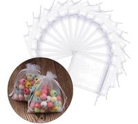 sacchetti organza, sacchetti bomboniere, confezioni regalo, 100 pezzi, fai da te