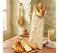 Sacchetti Pane per cera d'Api per cotone 17x70cm Eco Friendly Riutilizzabili
