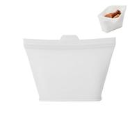 Sacchetti per alimenti - 500 ml in silicone a prova di perdite, riutilizzabili, sacchetti per congelatore, sacchetti per frutta, , insalata, pranzo, snack, razza, casa, ufficio, viaggi