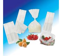 SACCHETTI PER ALIMENTI BUSTE HD MIS. 25X10X50 KG.10 BUSTINE CONGELARE OPACHI