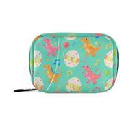 Sacchetti per appunti musicali colorati con scomparti rimovibili, organizer per pillole da giorno riutilizzabile per portafoglio