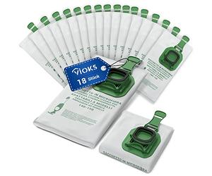 Sacchetti per aspirapolvere, 18 pezzi, 5 strati, in micropile di ricambio per Vorwerk Folletto VK 140 VK 150, sacchetti filtranti