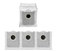 Sacchetti per aspirapolvere, 3,5 l, in tessuto non tessuto resistente agli strappi, accessori per la pulizia dei pavimenti, compatibili con ECOVACS e Deebot Mini Robot (confezione da 4)