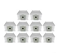 Sacchetti per aspirapolvere ad alta efficienza per Ecovacs per Deebot X9 Pro e per Omni/X9 Pro, con installazione sicura e perdite minime (confezione da 10)