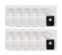 Sacchetti per aspirapolvere compatibili con aspirapolvere Eureka NEW400 WetDry, filtraggio multistrato e costruzione per un uso prolungato (confezione da 10)